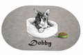 Alfombrilla suelo para comida perros y gatos
