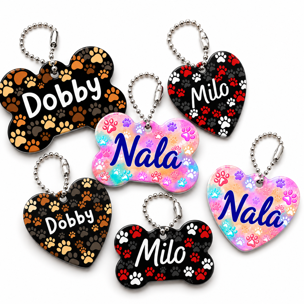 Chapa  identificativa mascota - ALUMINIO