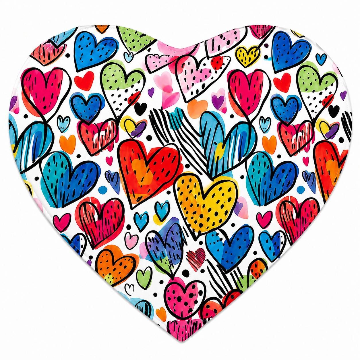 Alfombrilla para ratón personalizable (corazón)